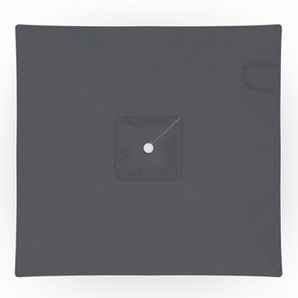 Parasoldoek Rhino   300x300cm vierkant voor Sombrano dark grey (polyester)