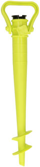 Parasolharing - geel - kunststof - D40 mm x H37 cm