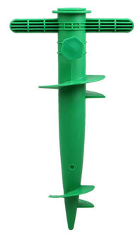 Parasolharing - groen - kunststof - D22-32 mm x H31 cm