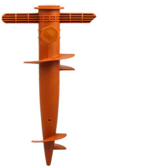 Parasolharing - oranje - kunststof - D22-32 mm x H31 cm
