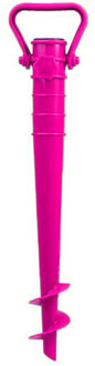 Parasolharing - roze - kunststof - D40 mm x H37 cm