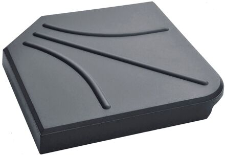 Parasolvoet Gomo - 25kg - Cement - Vierkant