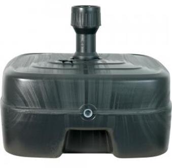 Parasolvoet kunststof vulbaar 50 liter antraciet Grijs