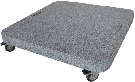 Parasolvoet Siesta   Hacienda graniet 125kg (inclusief wielen)