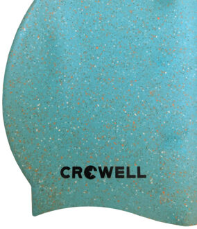 Parel silicone gerecycleerde zwemdop - maat One size Blauw