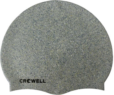 Parel silicone gerecycleerde zwemdop - maat One size Grijs