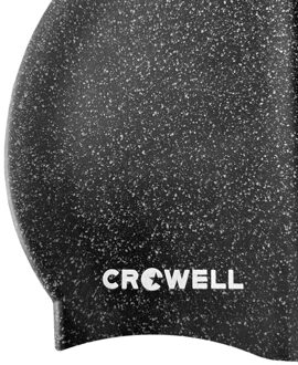 Parel silicone gerecycleerde zwemdop - maat One size Zwart