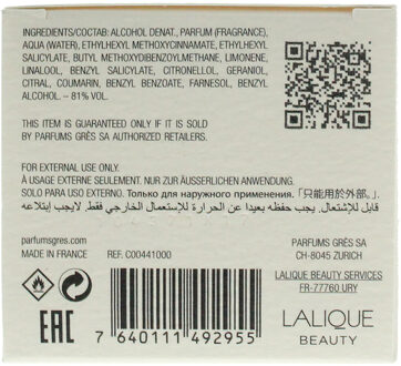 Parfums Gres Cabotine Gold by Parfums Gres 100 ml - Eau De Toilette Spray