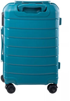 Paris 35l hardshell koffer met 4 wielen Groen - One size
