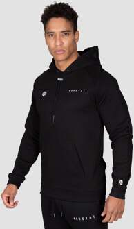 Paris basic hoodie Zwart - S