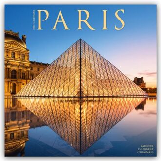 Paris Calendar 2025 Square Travel Wall Calendar - 16 Month - Browntrout Wandkalender - Avonside Publishing Ltd