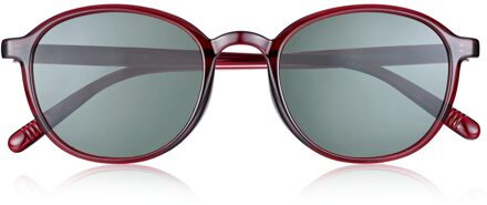 Paris gepolariseerde zonnebril - Rood/Zwart - One Size