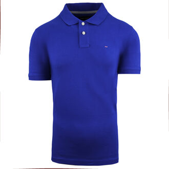 Paris Katoen Blauw Poloshirt