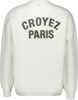 Paris knit sweaters cr1-fw25-37 Ecru - L