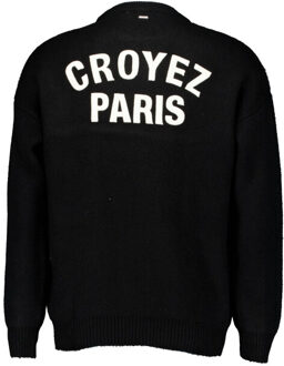 Paris knit sweaters cr1-fw25-37 - maat L Zwart