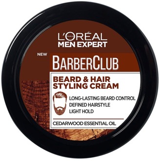Paris Men Expert BarberClub Beard & Hair Styling Cream 75ml - gezichtsgel - 000