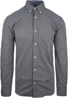 Paris Regular Heren Grijs Overhemd - maat Wit