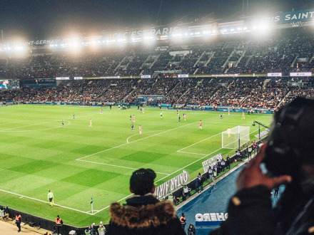Paris Saint-Germain vs Lorient (Ligue 1) (Vliegtuig)
