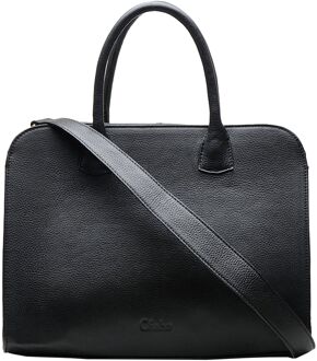 Paris Style Everyday Bag black handtas dames Zwart - H 31 x B 39 x D 18 cm