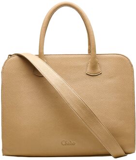 Paris Style Everyday Bag caramel handtas dames Bruin - H 31 x B 39 x D 18 cm