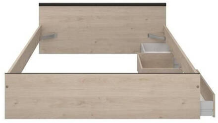 Parisot Bed Alma   - 140x190 - Bruin