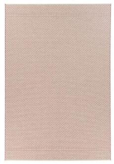Parisot Floorita binnen/buitenvloerkleed Pallino - roze - 155x230 cm - Leen Bakker - 155 x 230