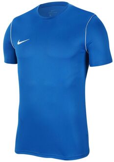 Park 20 SS Sportshirt - Maat M  - Mannen - blauw/ wit