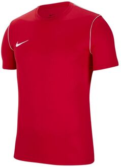 Park 20 SS Sportshirt - Maat M  - Mannen - rood/ wit