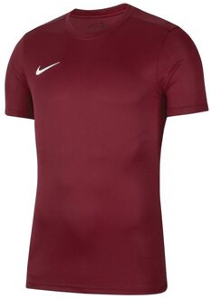 Park VII SS Sportshirt - Maat 128  - Unisex - bordeaux rood