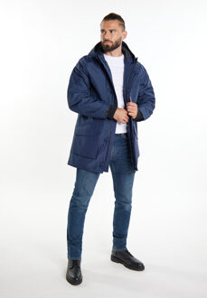 Parka Heren marine Marineblauw - L