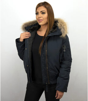 Parka Jas Gentile Bellini  Korte Winterjas Bontkraag