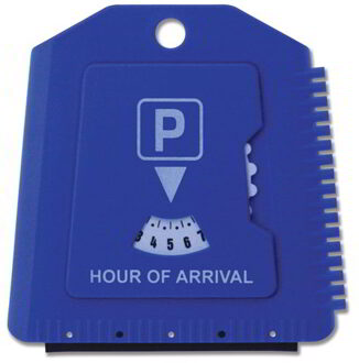 Parkeerschijf IJskrabber