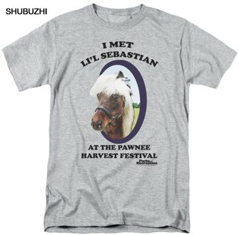 Parken En Recreatie Ontmoette Ik Li'l Heren Korte Mouw Tee Shirt Mode Katoen XS