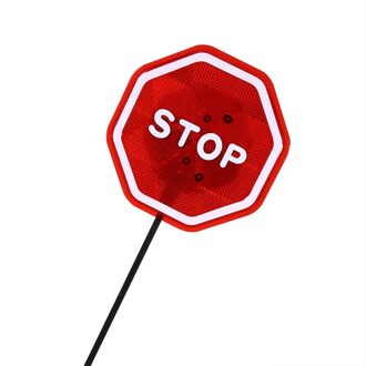 Parking Stop Sensor Wordt Geleverd met complete base, polen, adapters en LED stop sign LEDs automatisch flash Voor Garage Poort