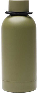Parks roestvrijstalen waterfles van 400 ml Groen - One size