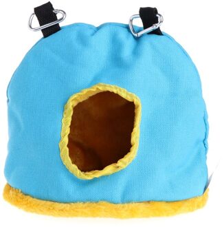 Parrot Nest Pluche Warm Winter Hangmat Huisdier Vogel Opknoping Swing Bed Cave 3 Size Q0KF
