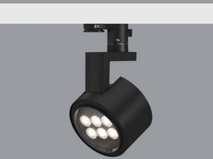 Parscan 230V spot 12W flood 930 zwart