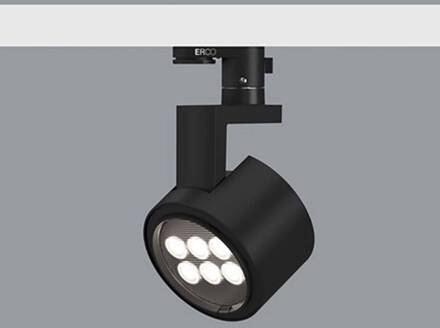 Parscan 230V spot 12W wallwash 930 black zwart