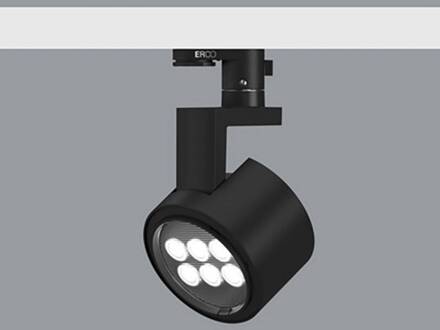 Parscan 230V spot 12W wallwash 940 black zwart