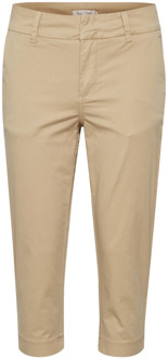 Part Two Soffie Cropped Tapered Leg Broeken Part Two , Beige , Dames