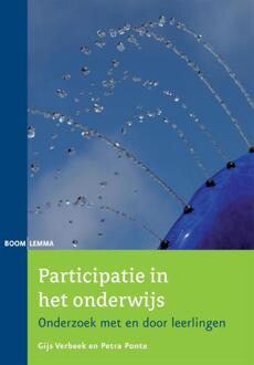 Participatie in het onderwijs - Boek Gijs Verbeek (9462363609)