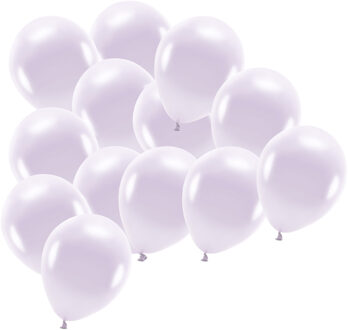 Party ballonnen - biologisch afbreekbaar - 200x - lila - milieuvriendelijke feestversiering