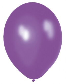 Party ballonnen paars 50x stuks