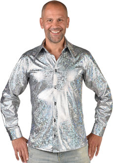 Party Blouse Holografisch Zilver Tyler Zilver - Grijs