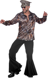 Party Blouse Panter Luipaard Heren Multikleur - Print