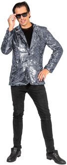 Party Colbert Pailletten Zilver Twan Zilver - Grijs