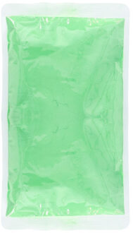 Party Holi kleurpoeder - groen - 70 gram - festival/party - heilig kleuren poeder