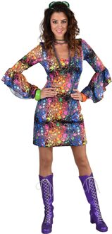 Party Jurk Colour Drops Dames Multikleur - Print