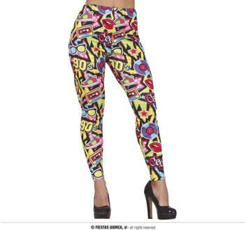 Party Legging 90's Print Multikleur - Print