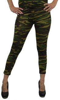 Party legging camouflage print Multi